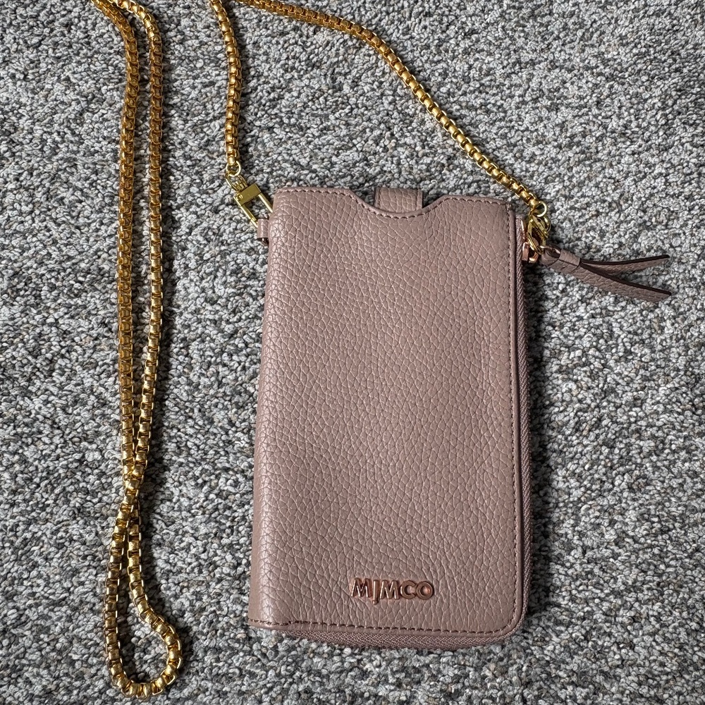 New Mimco leather wallet/phone holder